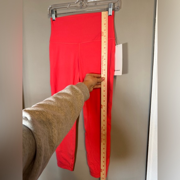 NWT Lululemon Coral Pink Align HR Leggings 25” - Picture 7 of 9